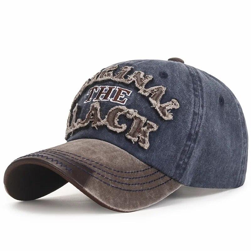 Хлопковая бейсболка для занятий спортом на открытом воздухе, вышивка, нашивка с черной надписью, солнцезащитная шляпа от солнца для весны и осени