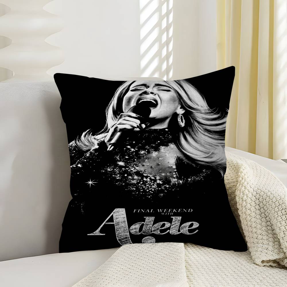 Hot Classic Singer A-Adele Maple Design Cushion Cover Happy Autumn Harvest Decor Holiday Decorati Pillow Cover