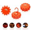 2/3Pcs LED Road Flares Emergency Light Kit Waterproof Compact Portable Roadside Safety Flashing Warning Flares Lights