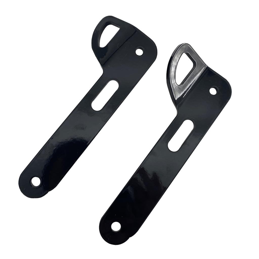 Front Black Tie Down Anchor Point Mount Bracket For Harley Touring Street Electra Glide Ultra Classic Limited CVO 2014-Later