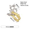 Замок-головоломка Кунмин из цинкового сплава: Развивающая игрушка-кольцо для распутывания