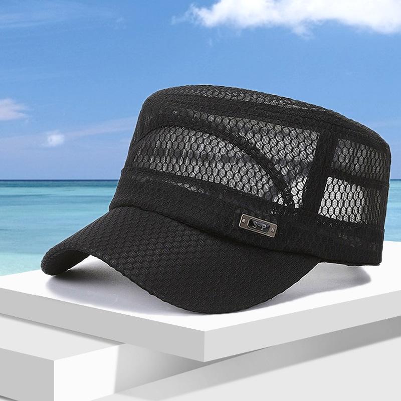 1 шт. плоские кепки для улицы, мужские защитные сетчатые женские летние кепки Snapback, дышащие военные кепки, быстросохнущие бейсболки, новые