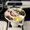 Многоразовая силиконовая миска для закусок объемом 40 унций для стакана Stanley, поднос для закусок, совместимое кольцо-держатель, поднос для закусок для активного отдыха
