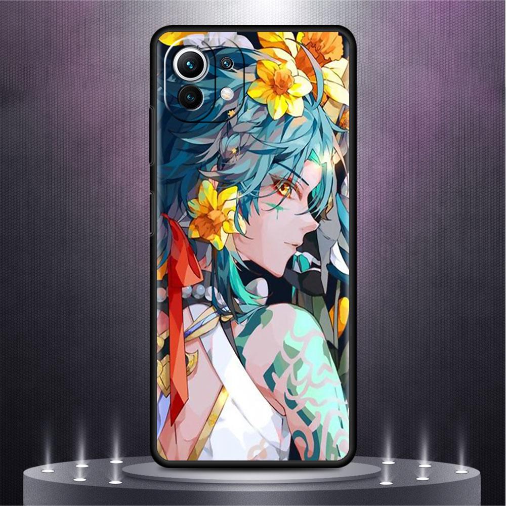 Чехол для Xiaomi Mi Poco X3 X4 NFC M3 Mi 11 11T 10 T 9T 12 9 10T Lite, силиконовый чехол на заднюю панель телефона Genshin Impact Raiden Shogun Baal