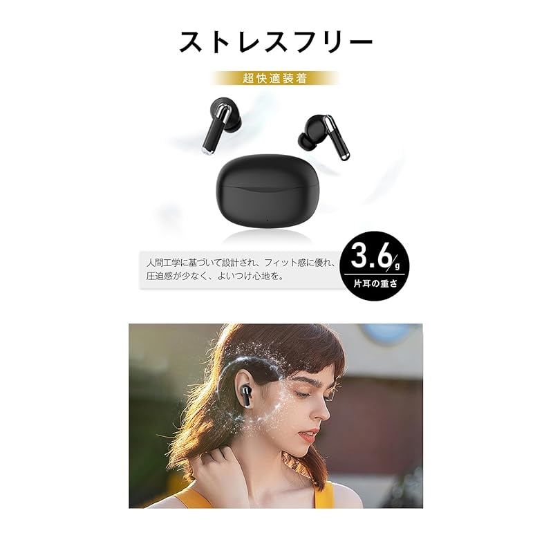 Беспроводные наушники Bluetooth5.4, наушники с четким высококачественным звуком HiFi, шумоподавлением ENC, шумоподавлением ANC с микрофоном, светодиодный дисплей, дисплей До