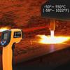 Ручной бесконтактный цифровой инфракрасный термометр Пирометр Аквариумный ЖК-лазерный термометр Открытый