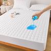 100% водонепроницаемый чехол для матраса, утолщенная подкладка, тисненый чехол для кровати, постельное белье, простыни, защита от клещей, нескользящий чехол для матраса