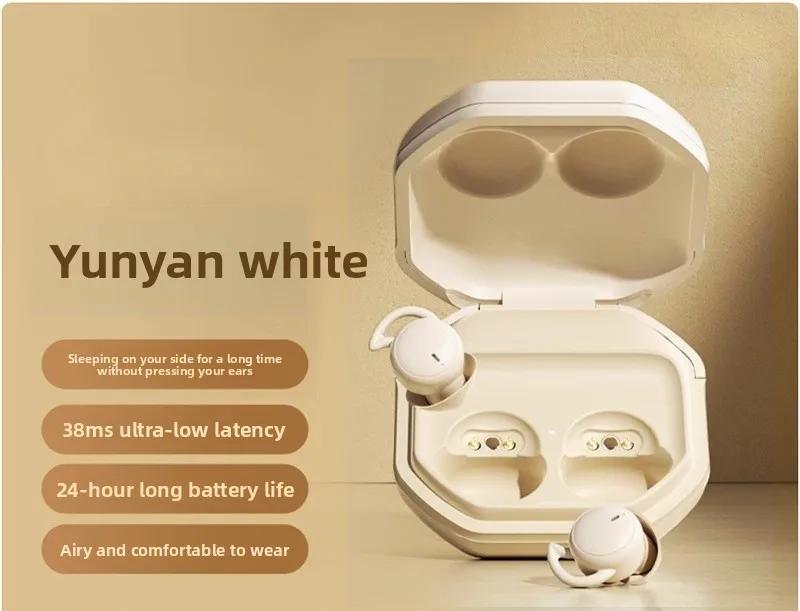 2026 AI Маленькие беспроводные наушники для сна с шумоподавлением для сна на боку Удобные невидимые мини Bluetooth-наушники