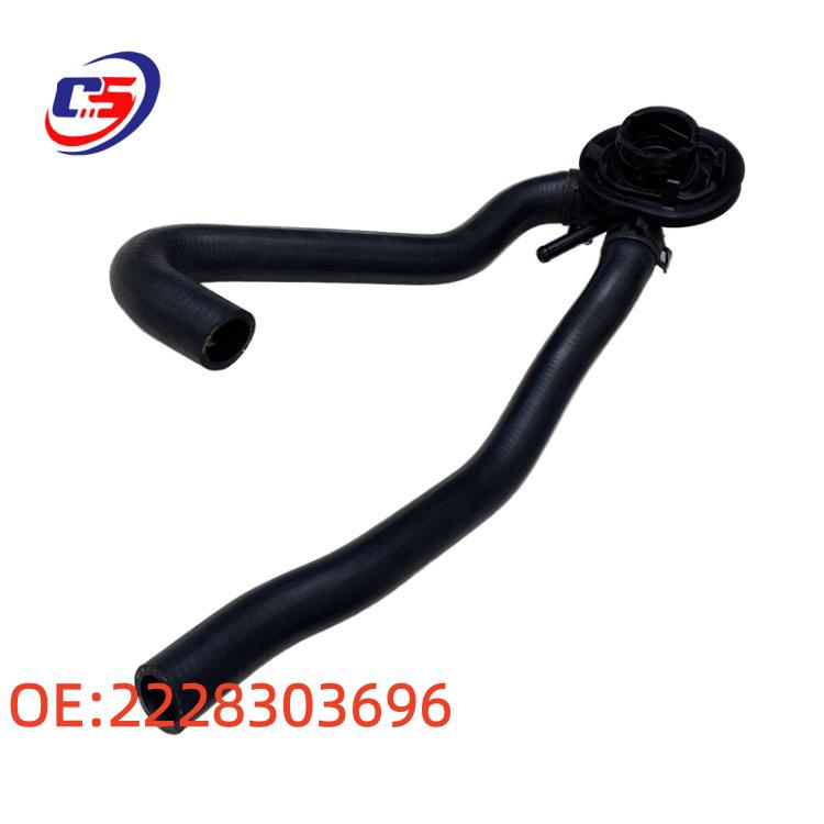 Mercedes Compatible Rubber & Plastic Assembly Hose: Ventilation, Air, Exhaust, Coolant (Part Number 2228303696)