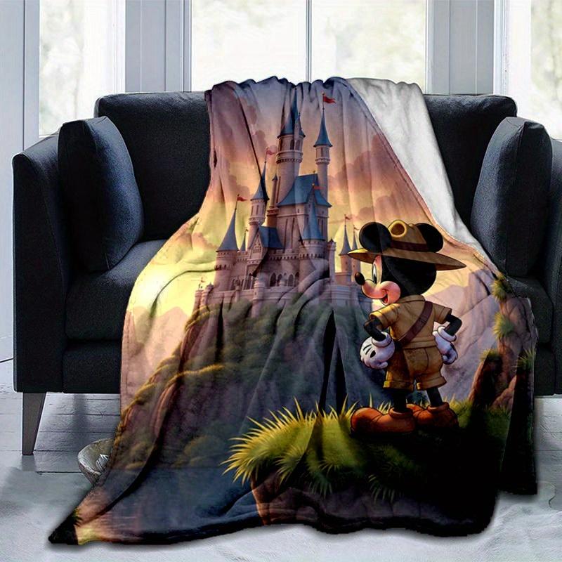 1pc. Cartoon Mickey Mouse Blanket, Soft and Cozy Home Decor for All Seasons, Perfect Gift for Friends and Family, Versatile Throw Blanket for Couch, B
