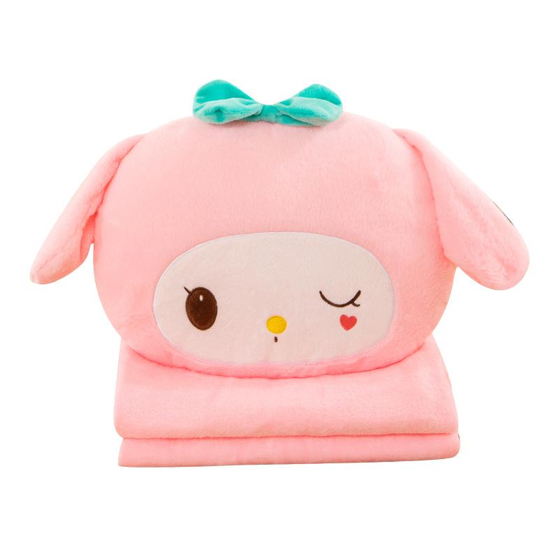 Автомобильная подушка-плед двойного назначения два-в-одном офисная многофункциональная для обеденного перерыва одеяло с кондиционером плюшевая игрушка подушка