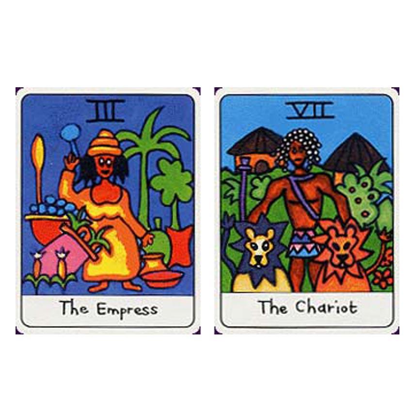 African Tarot 10.3x6 Cm Card Game