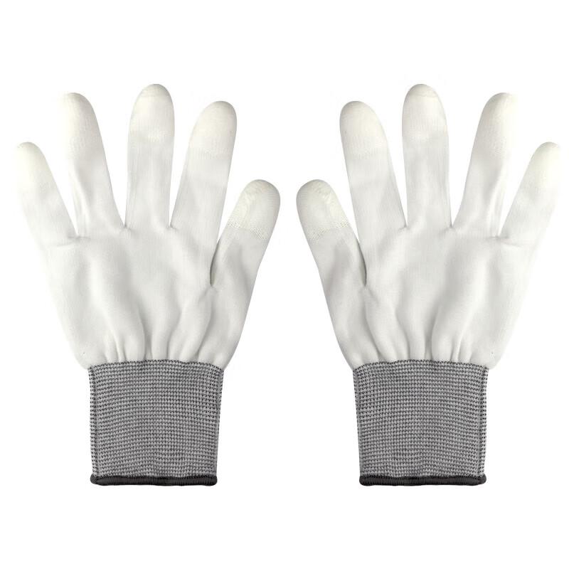 Рабочие перчатки Moufufu с покрытием ладони из ПУ, нейлоновые