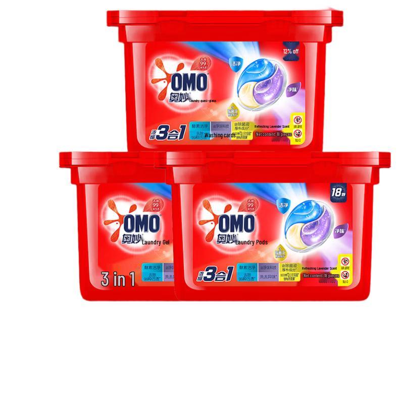 Omo Капсулы для стирки 3-в-1