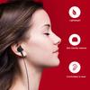 Проводные наушники с шумоподавлением, Plug and Play, стерео звук, HD-совместимость, вызов, сабвуфер, 3,5 мм порты, высокоэластичный провод, вставные проводные наушники для дома