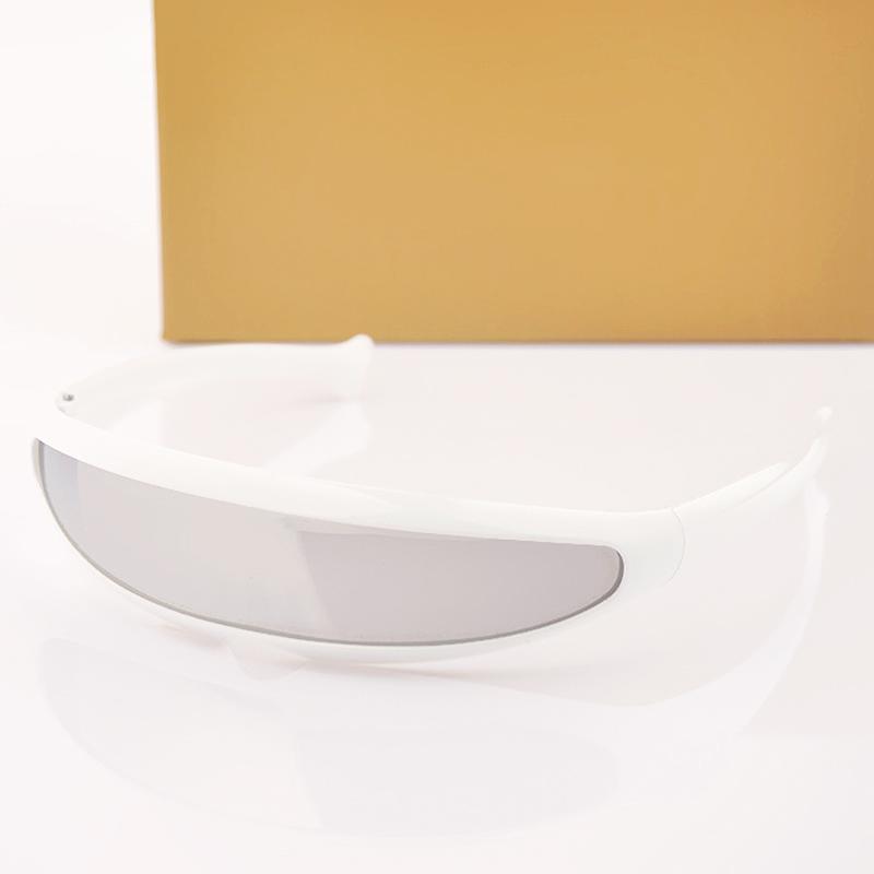 Защита линз лазерного робота Крутые солнцезащитные очки Индивидуальность Стильные Новые Аксессуары