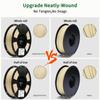 GEEETECH 1kg 1.75mm 1KG(2.2LBS) Pure PETG, 3D Printer Filament, Vacuum Packaging, Tangle-Free, 3D Printing Materials