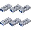 Адаптер USB-мама на USB-маму, 2 шт., USB 3.0 Type A, удлинитель-адаптер, разъем 3