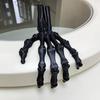 Напечатанная на 3D-принтере рука скелета на Хэллоуин, реалистично выглядящая, широко используемая, поддельная человеческая рука, реквизит для вечеринки, ужас, страшное украшение