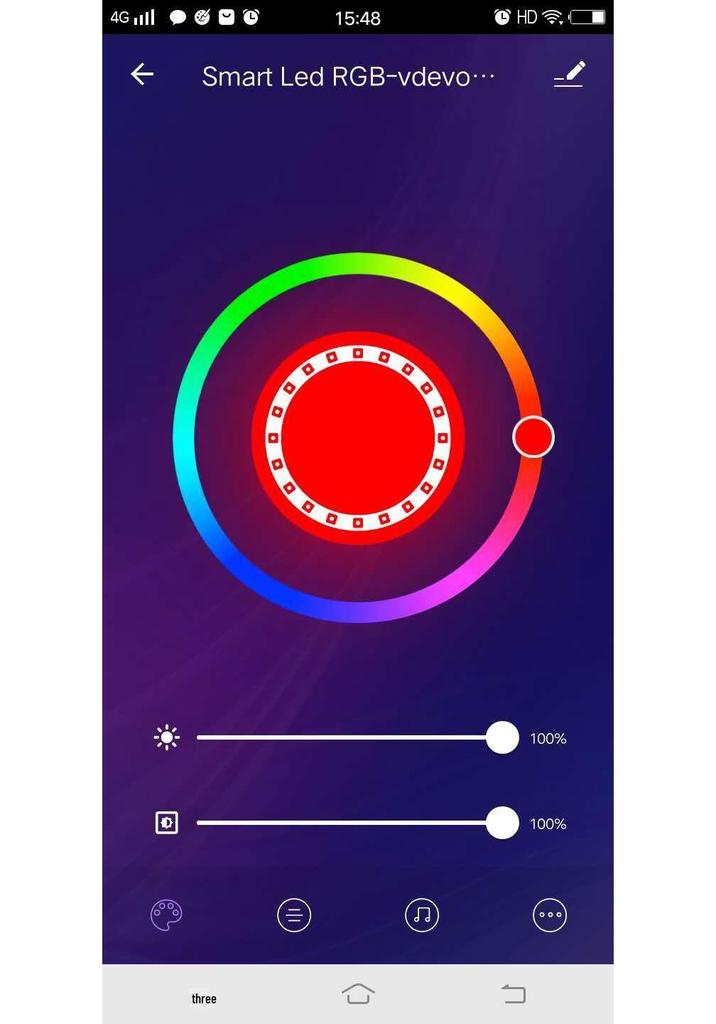 24-клавишный двухрежимный WiFi RGB LED-контроллер музыки с функцией голосового управления TUYA Smart