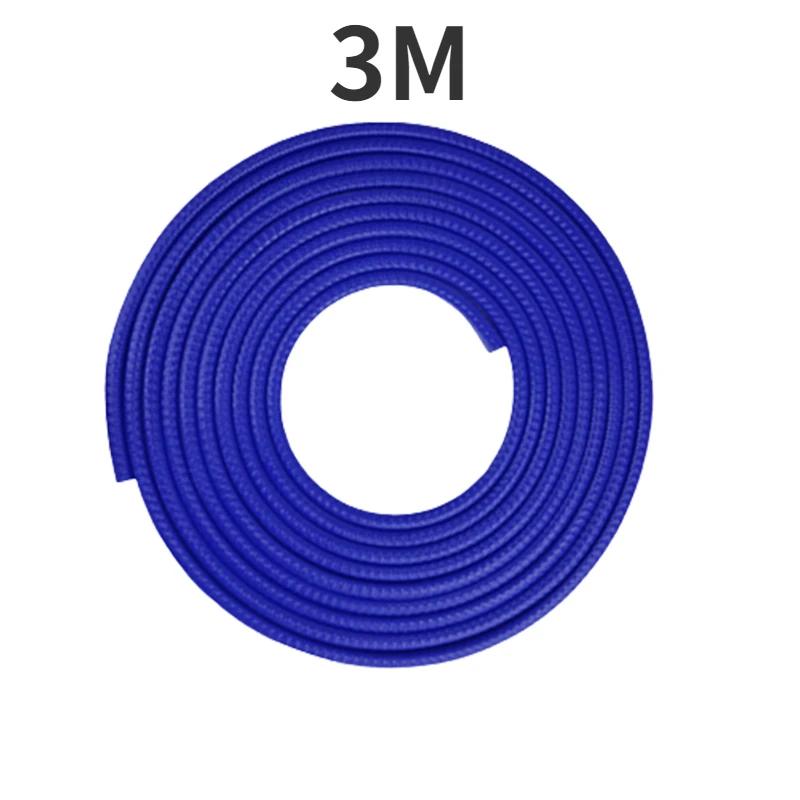 2/3/5M автомобильная дверь противоударные полосы со стальным диском бампер отделка края защитная полоса от царапин уплотнительная защита стиль автомобиля декор