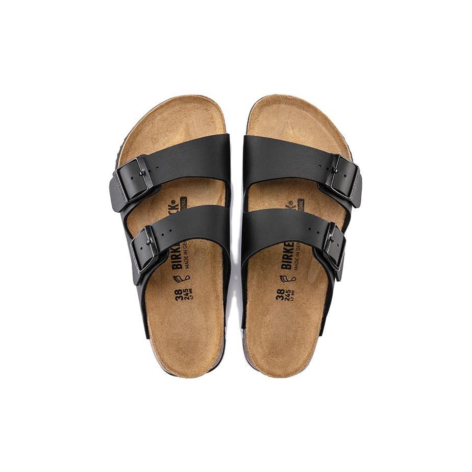 Birkenstock Аризона Проф Бирко Флор Узкий Посад 'Черный' 1018223