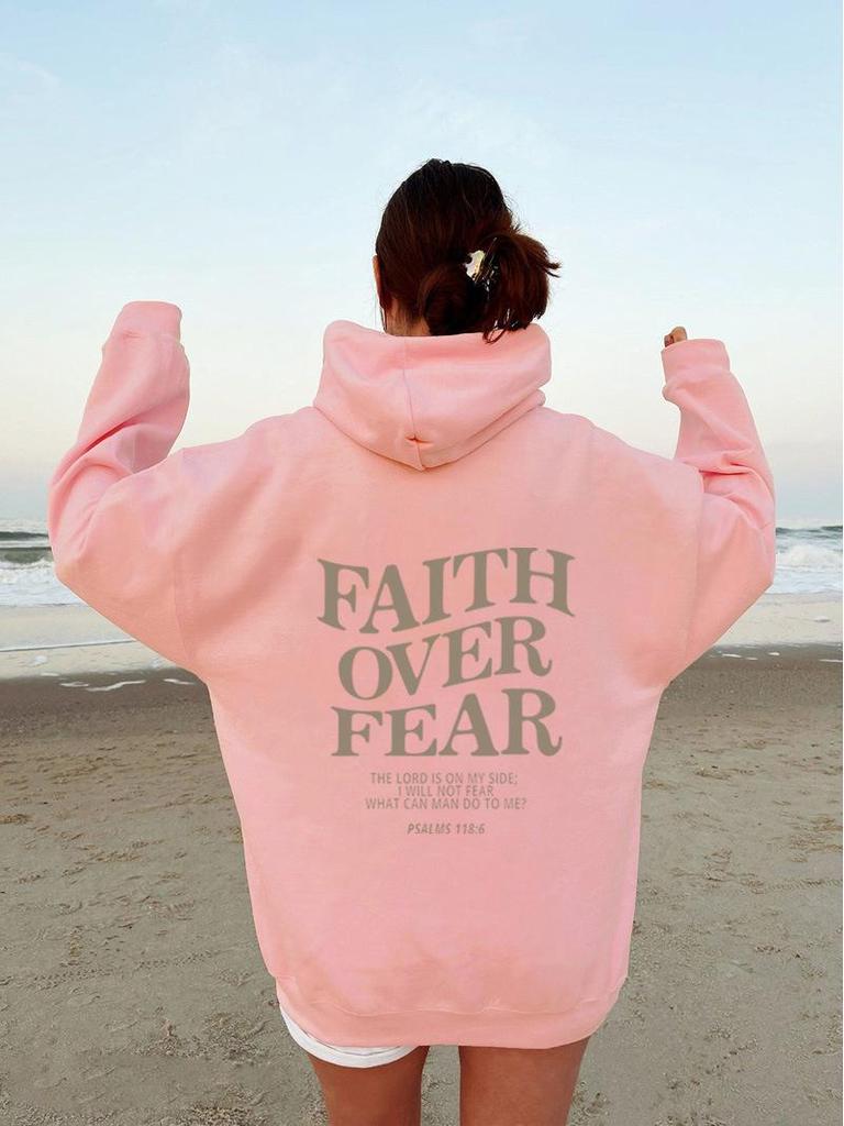 2023 Women's 'Faith Over Fear' Hooded Sweatshirt
