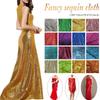 130x100cm Sequined Fabric 3mm Encrypted Sequined Sparkly Fabric For Diy Making Party Events Background Cloth Table Covers