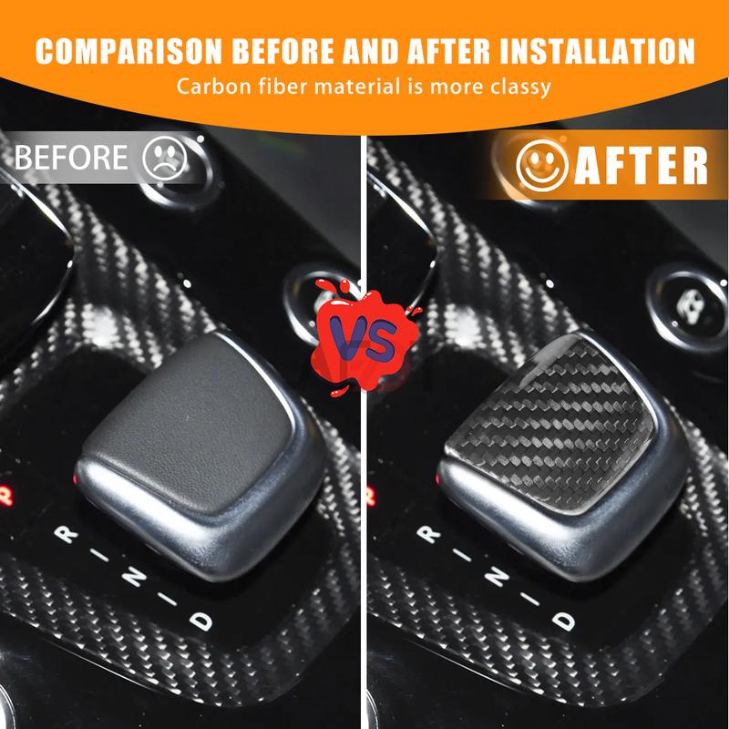 AFDT For Benz AMGGT Interior Carbon Fiber Center Console Gear Shift Knob Cover Trim Sticker C190 R190 AMG GT GTR GTS 2015-2023