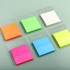 Креативные формы, полупрозрачные индексные стикеры Post-It из ПЭТ, водостойкие клейкие заметки, не оставляющие следов клея