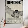 Рок DDeftones Группа Диаграмма Гобелен Богемные Настенные Гобелены Мандала Настенное Искусство Декор