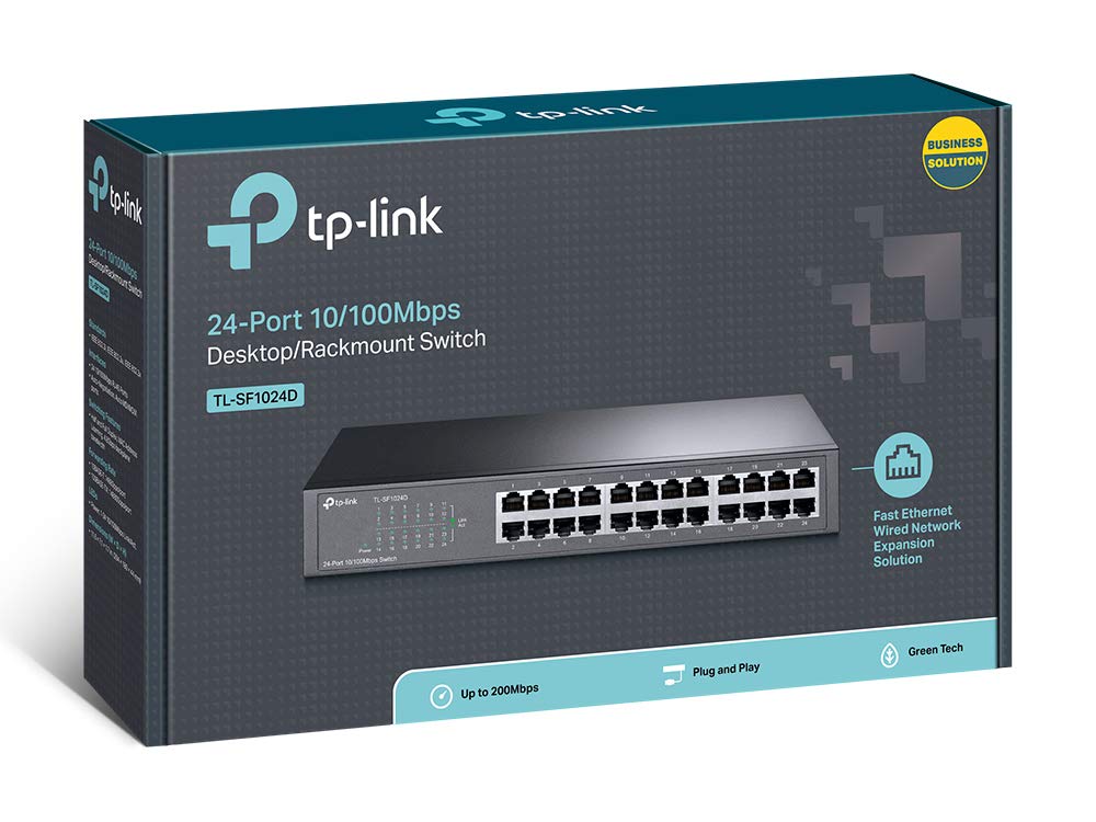 Switch TLSF1024D TP-Link 24-port 10/100Mbps Desktop/Rackmount