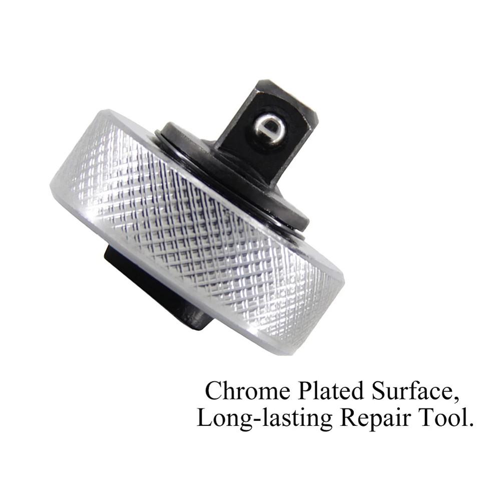 Мини-торцевой ключ с трещоткой, цельнометаллический, для ладони и пальцев, реверсивный, 1/4 3/8 1/2 дюйма