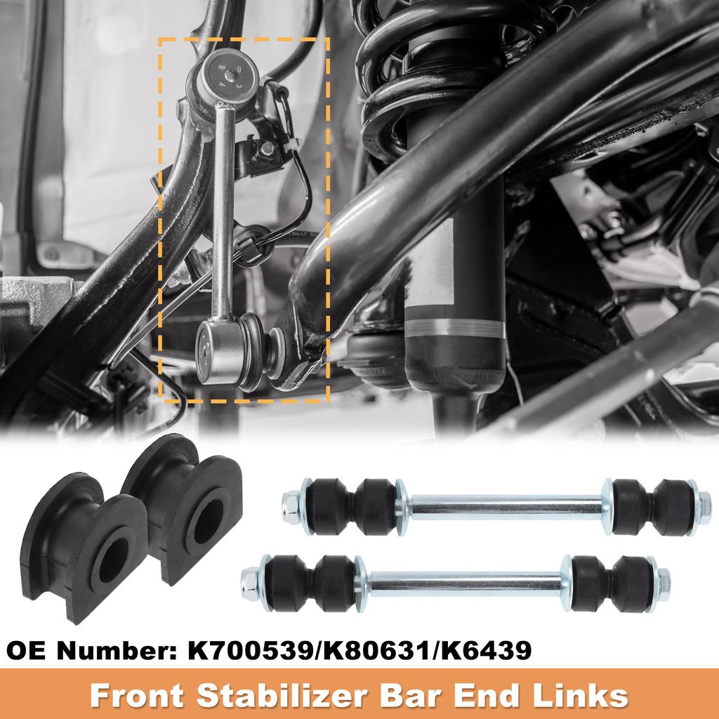UXCELL Front Sway Bar End Link Stabilizer Kit for Chevrolet SILVERADO 1500 2500 3500 HD