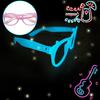 Неоновые светящиеся очки УФ-абсорбция черного света Светящиеся очки для вечеринок 5 цветов Светятся в темноте Украшения для дня рождения и свадьбы Товары для вечеринок