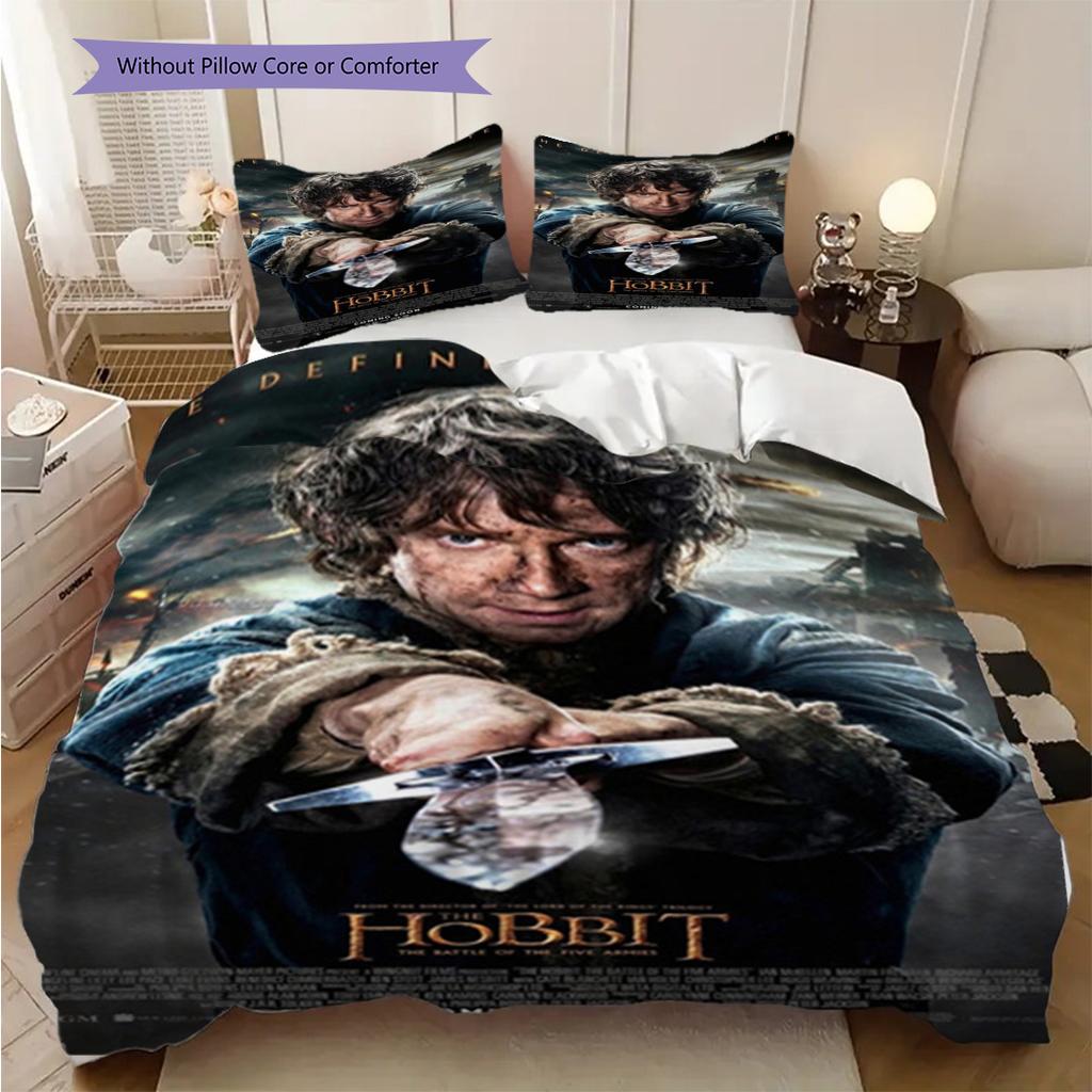 Hobbit Journey Comforter Set Threepiece Set 1 Duvet Cover 2 Pillowcase Without Core Christmas Birthday Gift Bedding Set Soft And Comfortable