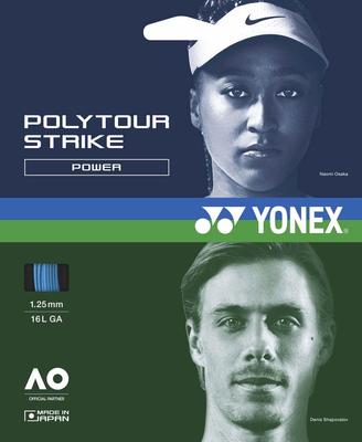 YONEX Теннис POLYTOUR STRIKE 120 Poly Tour Strike 120 PTGST120 Кишка/Струна