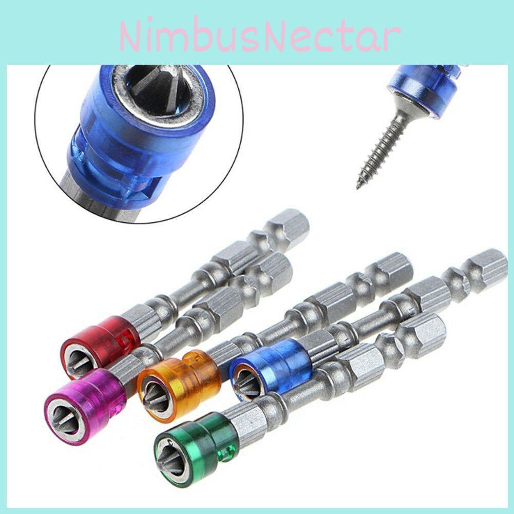 Durable 5pcs 65mm 1/4" Hex Shank Ph2 Single Head Magnetic Screwdriver Bits For Long Lasting Use