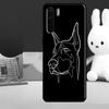 Мультяшный чехол с доберманом для Oppo A57 A77 A76 A16 A96 A17 A18 A60 A80 A40 A38 A58 A78 A98 A94 A74 A54 A15 A5 Pro