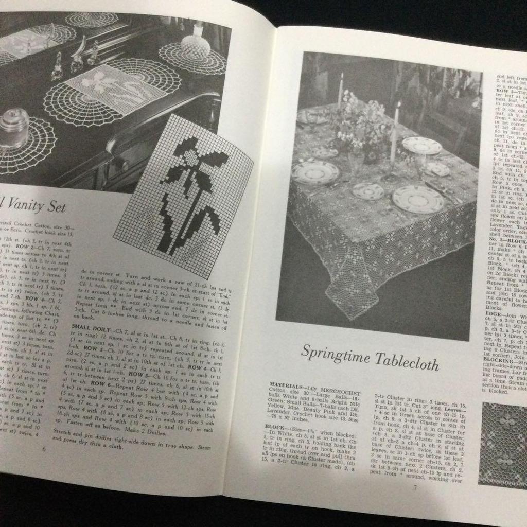 [Б/У] Цветочные Крючком Кружева Книга по Вязанию Цветочная Салфетка