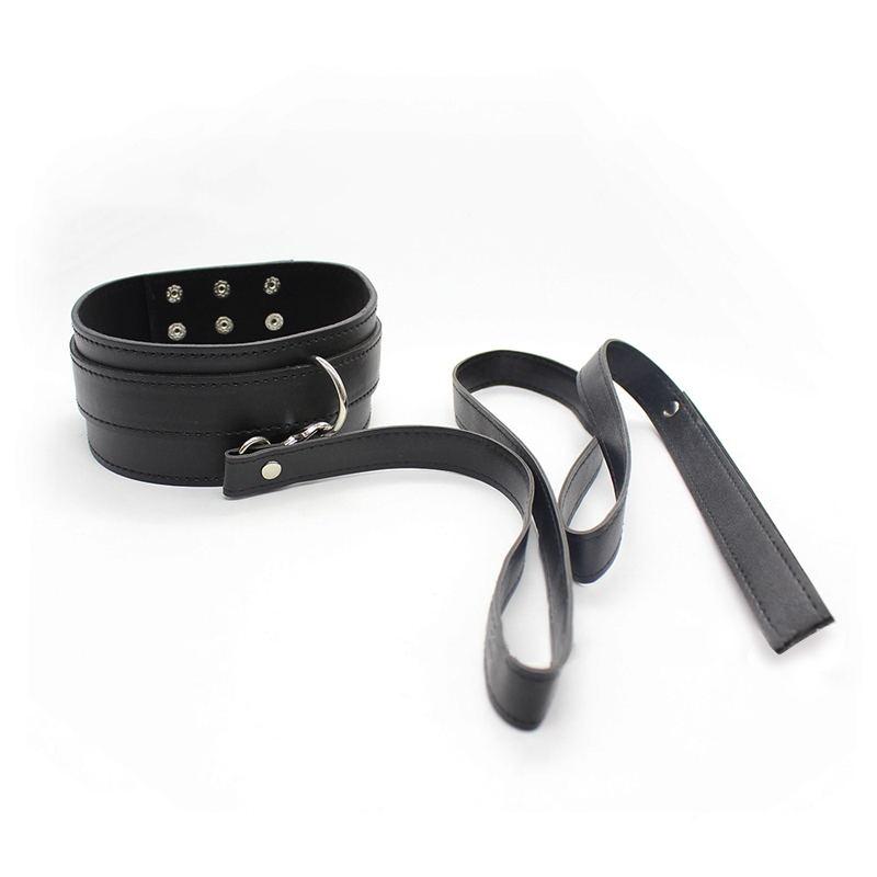 Мягкая искусственная кожа с заклепками и воротником на шее, ремень, фетиш, бондаж, эротический косплей, БДСМ, сдержанность, секс-игрушка