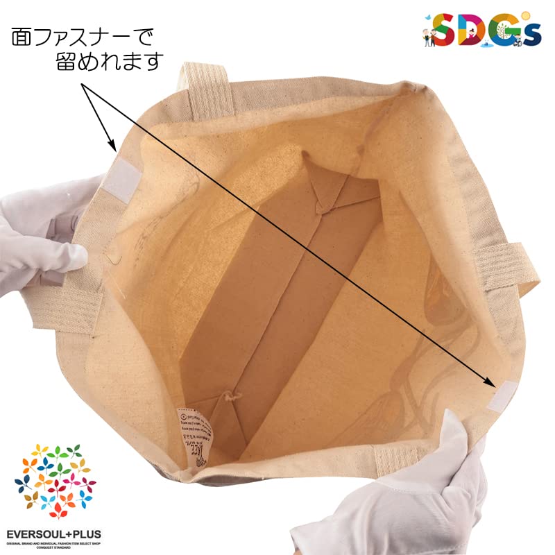 Сумка-тоут Эко-сумка для активного отдыха SDGs Кемпинг Море Горы Земля ДЕРЕВО Стильный унисекс [EVERSOUL]