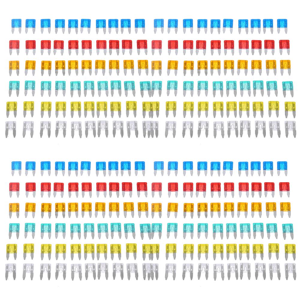 60 шт. Автомобиль Автомобиль Грузовик Мини Предохранитель Лезвие 5A 10A 15A 20A 25A 30A Смешанный Набор Комплект Набор Предохранителей Ассортимент Автомобили Безопасность Лезвие Предохранители Аксессуар