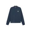 X First Mile Collaboration Logo Zip Collar Jacket Men Jacket Navy-Blue 525395-14