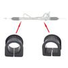 NEW-Steering Rack And Pinion Mount Bushing Kit For XL-7 Grand Vitara 48525-54J00 48526-54J00