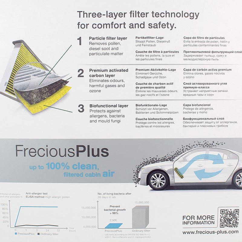 MANN FILTER FP1919 Cabin Air Filter For TOYOTA Corolla Prado LEXUS CT ES GS GX LX NX 8713950060 87139-30040