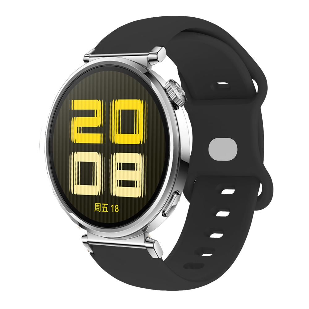 Ремешки, совместимые с Huawei Watch GT5 41 мм Водонепроницаемый силиконовый ремешок для Huawei Watch GT5/GT4/GT5 Pro 18 мм Универсальный ремешок