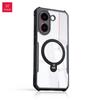 XUNDD Чехол для Xiaomi Poco X8 Pro Ударопрочный Чехол Прозрачная Задняя Крышка Роскошные Защитные Чехлы С Вращающимся Магнитным Держателем Подставкой