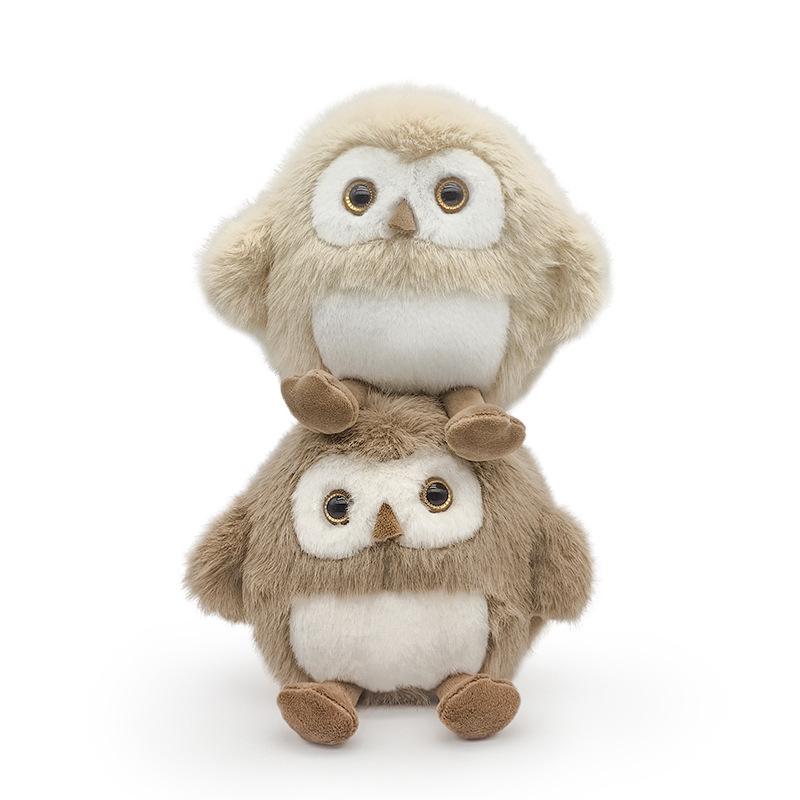 Cute Cartoon Simulation Owl Doll Baby Cub Plush Toy Little Doll Doll Rag Doll