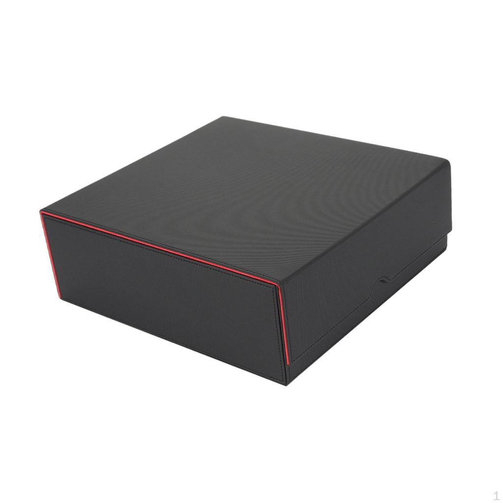 Card Deck Box with Magnetics Closure Baseball Cards Sturdy Sports Case